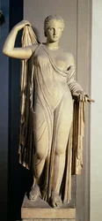 Venus Genitrix, Romeinse kopie van het Griekse origineel (marmer)